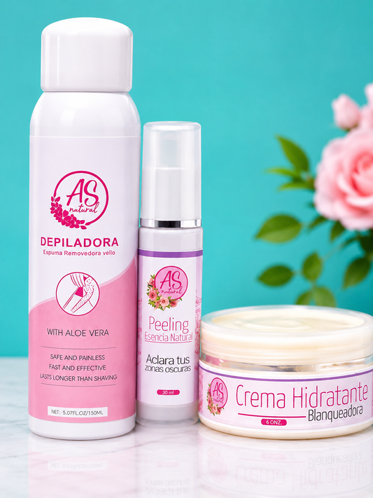Dúo blanqueador + depiladora